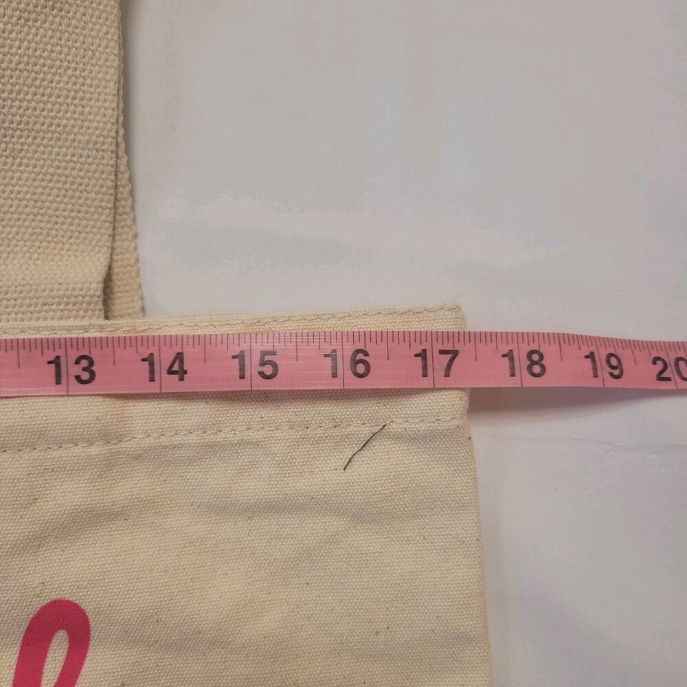 Life is Good Bag Cream Canvas Simplicity Tote Chocolate Understands NWT New - Picture 5 of 11